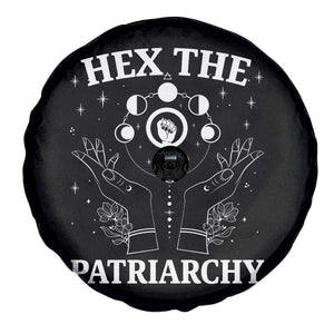 Hex The Patriarchy Spare Tire Cover Feminist Witch Female Symbol TS11 Print Your Wear