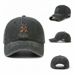 A Scot Is A Scot Even Unto A Hundred Generation Washed Cotton Baseball Cap Scottish Pride TS11 Washed Cap Universal Fit Dark Green Print Your Wear
