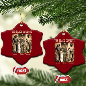 The Black Cowboys Nat Love Isom Dart Bill Pickett Ceramic Ornament African American Cowboy TS11 Print Your Wear