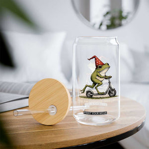 Off To Commit Dad Jokes Glass Can Funny Daddy Frog Scooter Fathers Day TS11 Print Your Wear
