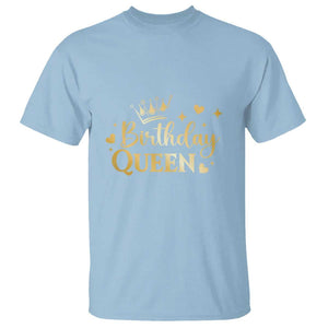 B-Day Girl T Shirt Birthday Queen Women Matching TS11 Light Blue Print Your Wear