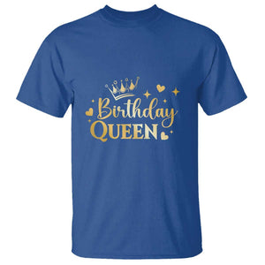 B-Day Girl T Shirt Birthday Queen Women Matching TS11 Royal Blue Print Your Wear