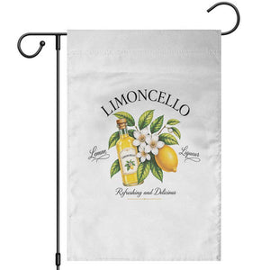 Italian Summer Limoncello Lemon Liqueur Amalfi Italy Garden Flag TS11 White Print Your Wear