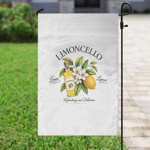 Italian Summer Limoncello Lemon Liqueur Amalfi Italy Garden Flag TS11 Print Your Wear