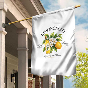 Italian Summer Limoncello Lemon Liqueur Amalfi Italy Garden Flag TS11 Print Your Wear