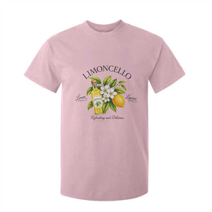 Italian Summer Limoncello Lemon Liqueur Amalfi Italy T Shirt For Kid TS11 Light Pink Print Your Wear