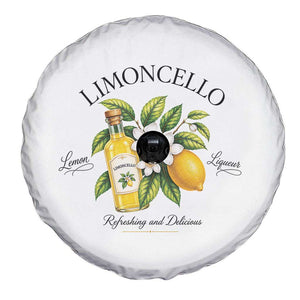 Italian Summer Limoncello Lemon Liqueur Amalfi Italy Spare Tire Cover TS11 Print Your Wear