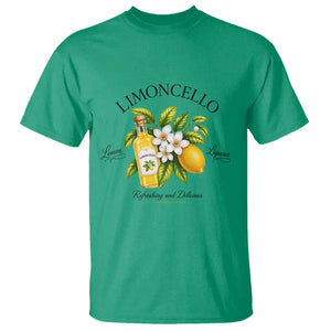 Italian Summer Limoncello Lemon Liqueur Amalfi Italy T Shirt TS11 Irish Green Print Your Wear