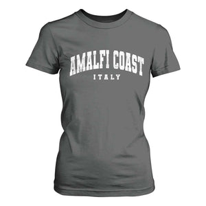 Amalfi Coast Italy Vintage Travel Souvenirs T Shirt For Women TS11 Dark Heather Print Your Wear