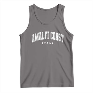 Amalfi Coast Italy Vintage Travel Souvenirs Tank Top TS11 Deep Heather Print Your Wear
