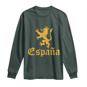 Espana Spain Lion Symbol Spanish Spaniard Pride Long Sleeve Shirt