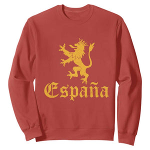 Espana Spain Lion Symbol Spanish Spaniard Pride Sweatshirt