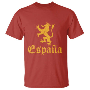 Espana Spain Lion Symbol Spanish Spaniard Pride T Shirt