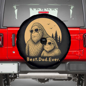 Vintage Best Dad Ever Bigfoot Papa Fathers Day Spare Tire Cover