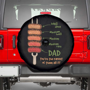 Grill Dad Spare Tire Cover You're The Rarest of Them All BBQ Father TS11 Black Print Your Wear