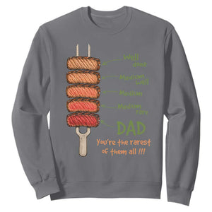 Grill Dad Sweatshirt You're The Rarest of Them All BBQ Father