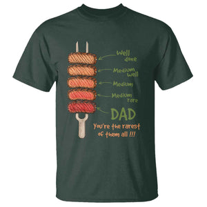 Grill Dad T Shirt You're The Rarest of Them All BBQ Father