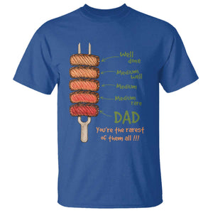 Grill Dad T Shirt You're The Rarest of Them All BBQ Father