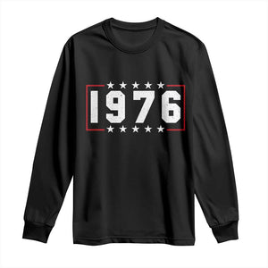 50th Birthday Long Sleeve Shirt Vintage 1976 50 Years Old Birthday Stars And Stripes