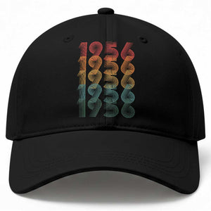 70th Birthday Baseball Cap Vintage 1956 Retro 70 Years Old Birthday