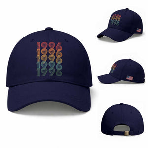 30th Birthday Baseball Cap Vintage 1996 Retro 30 Years Old Birthday