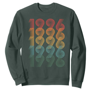 30th Birthday Sweatshirt Vintage 1996 Retro 30 Years Old Birthday