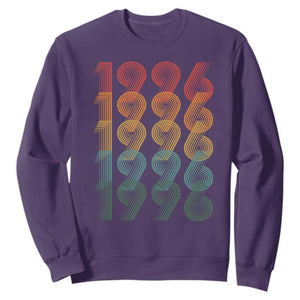 30th Birthday Sweatshirt Vintage 1996 Retro 30 Years Old Birthday