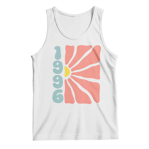 30th Birthday Tank Top Vintage 1996 Boho Flowers 30 Years Old Birthday