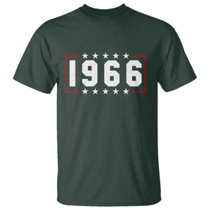 60th Birthday T Shirt Vintage 1966 60 Years Old Birthday Stars And Stripes