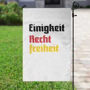 German Heritage Garden Flag Einigkeit Recht Freiheit Germany Flag TS11 Print Your Wear