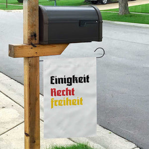 German Heritage Garden Flag Einigkeit Recht Freiheit Germany Flag TS11 Print Your Wear