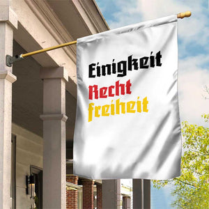 German Heritage Garden Flag Einigkeit Recht Freiheit Germany Flag TS11 Print Your Wear