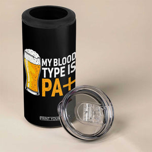 Funny My Blood Type Is IPA 4 in 1 Can Cooler Tumbler IPA Beer Drinking TS11 Print Your Wear