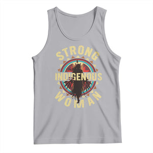 Strong Indigenous Woman Empowerment Tank Top Native American TS11 Athletic Heather Print Your Wear