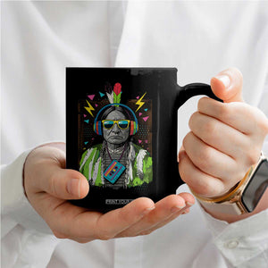 Funny Sitting Bull 90s Nostalgia Pop Art Coffee Mug Retro Native American Chief TS11 Print Your Wear