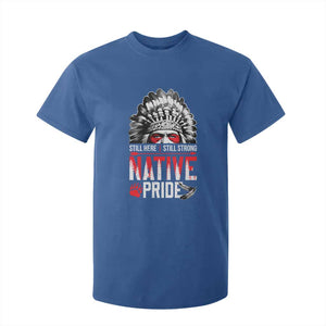 Still Here Still Strong Native Pride T Shirt For Kid Native American Feather TS11 Royal Blue Print Your Wear