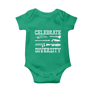 Native American Weapon Celebrate Diversity Baby Onesie Indigenous Pride TS11 Irish Green Print Your Wear