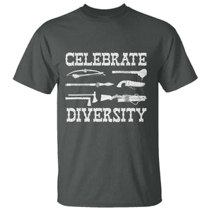 Native American Weapon Celebrate Diversity T Shirt Indigenous Pride TS11 Dark Heather Print Your Wear
