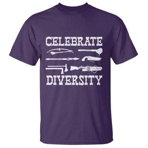 Native American Weapon Celebrate Diversity T Shirt Indigenous Pride TS11 Purple Print Your Wear