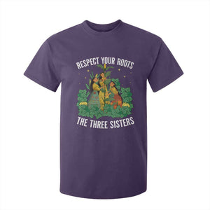 Three Sisters Respect Your Roots T Shirt For Kid Native American Heritage History Month TS11 Purple Print Your Wear