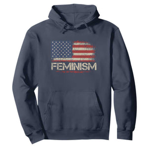 Feminism Feminist American Flag Hoodie Patriotic Womens Rights