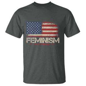 Feminism Feminist American Flag T Shirt Patriotic Womens Rights