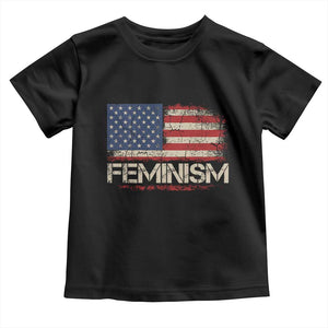Feminism Feminist American Flag Toddler T Shirt Patriotic Womens Rights