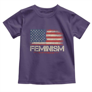 Feminism Feminist American Flag Toddler T Shirt Patriotic Womens Rights