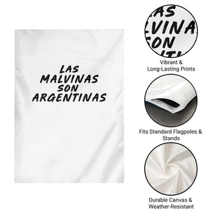 Las Malvinas Son Argentinas Garden Flag Political Statement