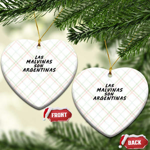 Las Malvinas Son Argentinas Ceramic Ornament Political Statement