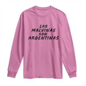 Las Malvinas Son Argentinas Long Sleeve Shirt Political Statement