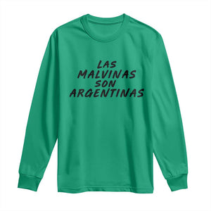 Las Malvinas Son Argentinas Long Sleeve Shirt Political Statement