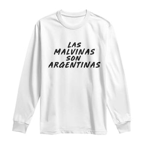 Las Malvinas Son Argentinas Long Sleeve Shirt Political Statement