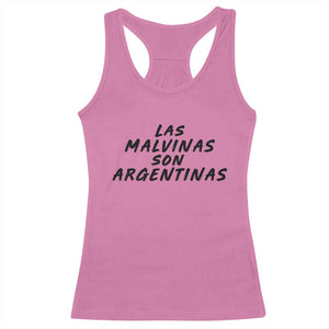 Las Malvinas Son Argentinas Racerback Tank Top Political Statement
